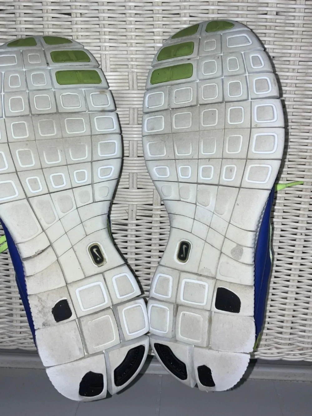 Nike Free 5.0 Running Shoes Size men’s 13 Hyper Blue Volt